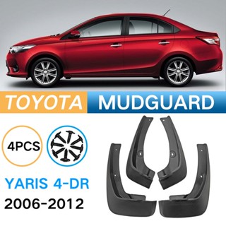 บังโคลนรถยนต์ สําหรับ Toyota YARIS 4-Dr SEDAN 2006~2012