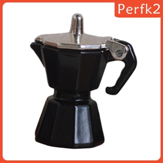 [Perfk2] โมเดลกาต้มน้ํากาแฟจําลอง ขนาดเล็ก สเกล 1:12 สําหรับตกแต่งบ้านตุ๊กตา