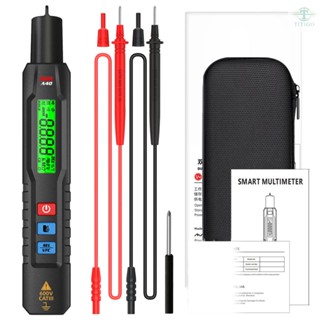 Digital Multimeter Professional Voltage Resistance Frequency  Temperature Measurement Test Meter Continuity Testing Temp Detector Multitester Digital Backlight Display VFC Tester