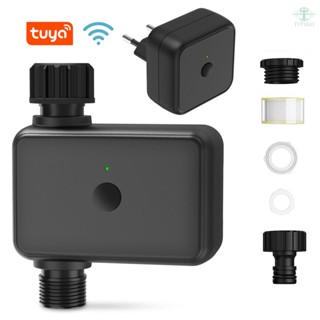 Tuya Wifi Gardening Automatic Irrigation Water Timer Automatic Watering Device Garden Balcony Rain Sensing Control Intelligent Irrigation System Controller