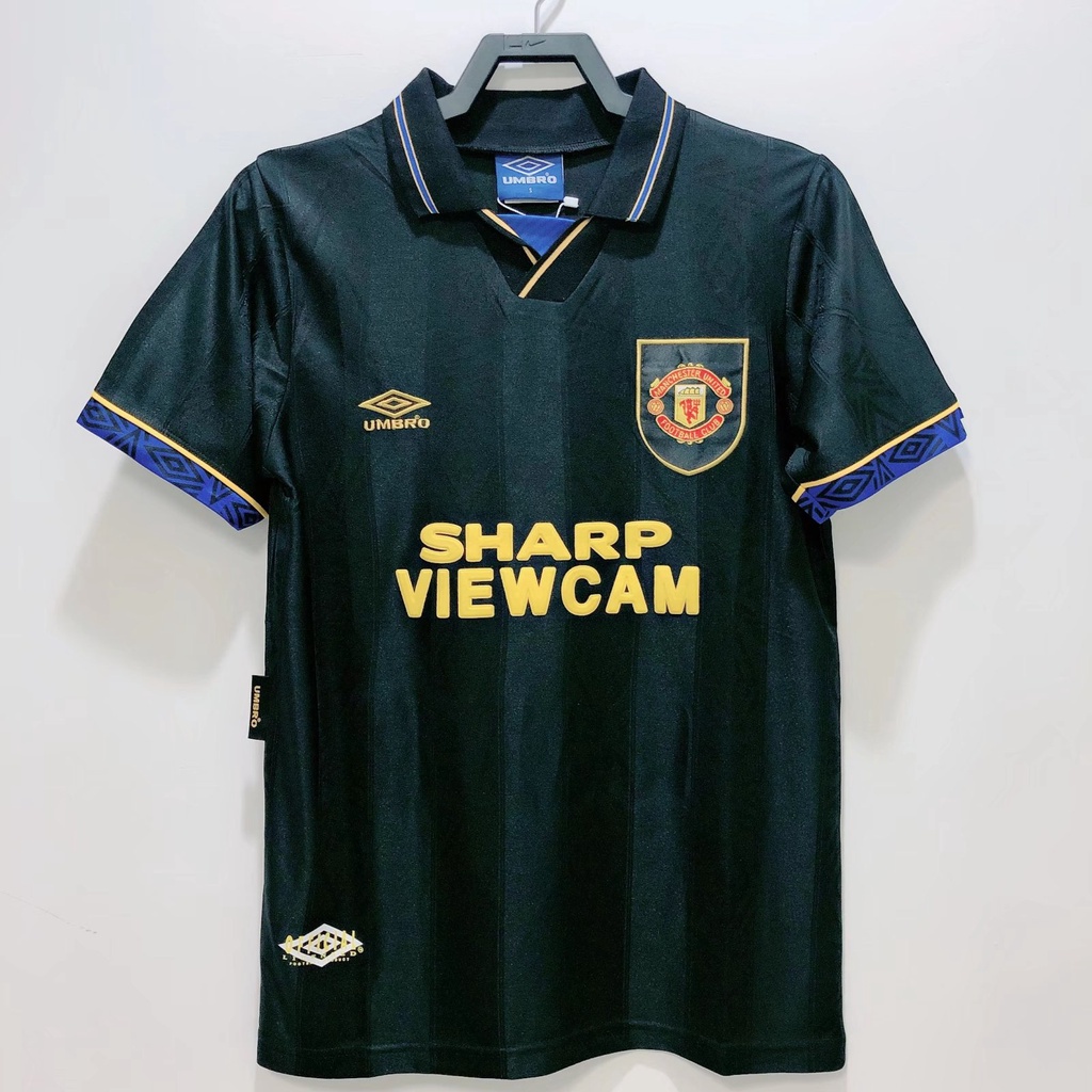 1993-94manchester United away เสื ้ อคลาสสิกวินเทจ