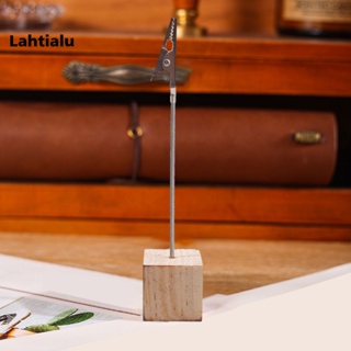 Lahtialu ขาตั้งไม้ ขนาดเล็ก สวยหรู สร้างสรรค์ สําหรับตกแต่งบ้าน ออฟฟิศ Diy