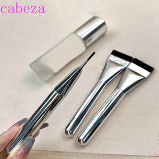 Cabeza เครื่องมือความงาม, ซ่อมแซมคอนทัวร์ มืออาชีพ ลิควิดรองพื้น แปรงแต่งหน้า, ปกปิดไม่ทิ้งร่องรอย น้ําหนักเบา ทาผิว แบน แปรงผู้หญิง