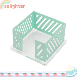 SOLIGHTER เครื่องจ่ายกระดาษโน้ต สีเขียว สําหรับบ้าน ออฟฟิศ