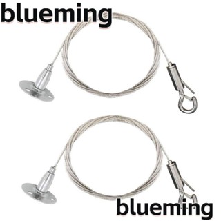 Blueming2 ชุดสายลวดสลิงแขวนผนัง ปรับได้ 2 เมตร X1.5 มม. 2 ชิ้น