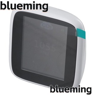 Blueming2 เครื่องตรวจจับคาร์บอนไดออกไซด์ CO2 หน้าจอ LED HD ขนาดเล็ก แบบพกพา อุณหภูมิความชื้น สีขาว สําหรับรถยนต์ โรงแรม