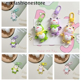 Mxfashione พวงกุญแจ จี้เรซิ่น รูปกบน่ารัก สีแคนดี้ แฟชั่น สําหรับคู่รัก