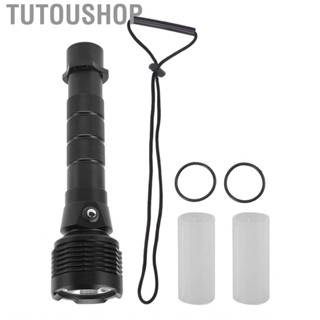 Tutoushop Strong Light Diving Flashlight 3600LM Range  Dive Aluminum Alloy U