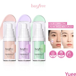 Bayfree Correcting Isolation Cream Natural Moisturizing Makeup Cream Base รองพื้นแต่งหน้าปรับเปลี่ยนคอนซีลเลอร์บนใบหน้า yuee