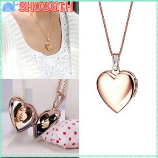 Shoogth สร้อยคอโซ่แฟชั่น จี้เพื่อน เครื่องประดับ