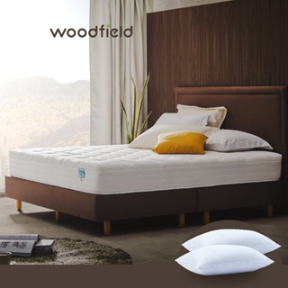 SB Design Square ที่นอน Woodfield รุ่น W-NATURE III ขนาด 6 ฟุต แถมฟรี หมอนหนุน 2ใบ (182x198x25.4 ซม.)