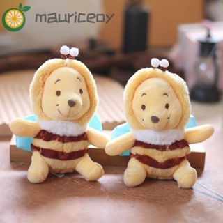 Mauriceoya พวงกุญแจ จี้ตุ๊กตาหมีพูห์น่ารัก สไตล์เกาหลี ของขวัญ ของเล่นสําหรับเด็ก