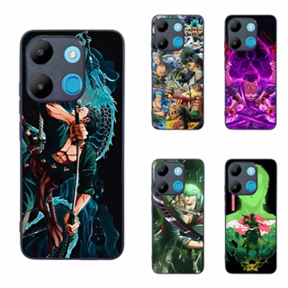 เคสโทรศัพท์มือถือ ลายการ์ตูน One Piece Roronoa Zoro สําหรับ Infinix Smart 7