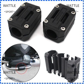 Wattle แผ่นกันชนไนล่อน ทนทาน สีดํา อุปกรณ์เสริม สําหรับรถจักรยานยนต์ BMW R1250GS R1200GS ADV