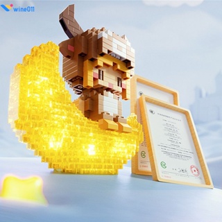 Interactive Building Block ของเล่นน้ำเล่น Micro Diamond สิบสอง Constellation Light Moon ตุ๊กตาการศึกษาบล็อกตัวต่อของเล่น Virgo Building Blocks ของเล่น wine011