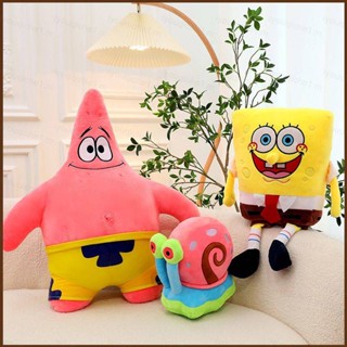 Cool ใหม่ ตุ๊กตา SpongeBob SquarePants Patrick Star Gary the Snail ขนาด 75 ซม. ของขวัญ ของเล่นสําหรับเด็ก ตกแต่งบ้าน