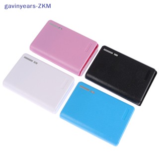 [gavinyears] กล่องเคสชาร์จ USB คู่ 5V 4*18650 สําหรับโทรศัพท์มือถือ DIY [TH]