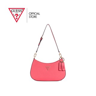 GUESS กระเป๋าถือ รุ่น ZG787918 NOELLE TOP ZIP SHOULDER BAG สีชมพู