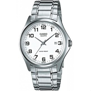 CASIO นาฬิกาข้อมือ CASIO รุ่น MTP-1183A-7BDF วัสดุสเตนเลสสตีล สีขาว