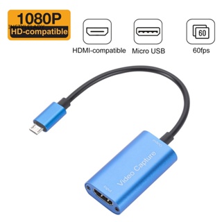 Instylelady อะแดปเตอร์แปลงวิดีโอ ความละเอียดสูง เอาท์พุตเสถียร Mini HDMI เป็น Micro USB 4K สําหรับ Windows