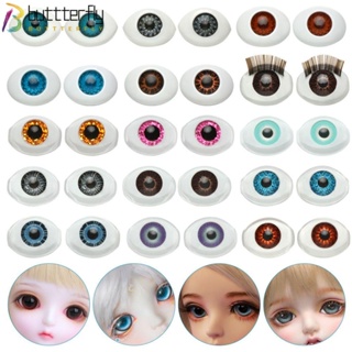 Buttterfly ดวงตาตุ๊กตา 18 แบบ 1 คู่ สําหรับตุ๊กตา BJD DIY