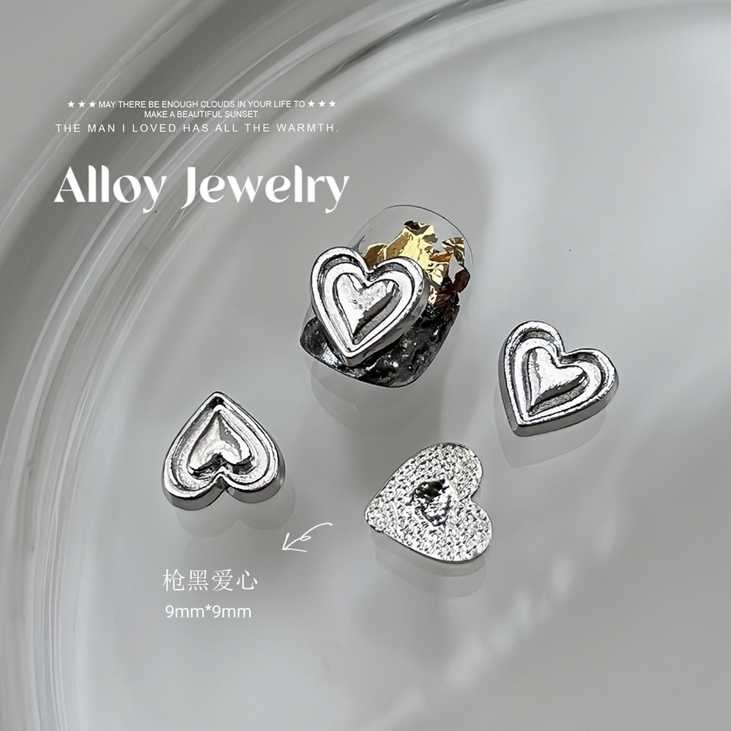 เครื่องประดับตกแต่งเล็บ: เครื่องประดับ รูปดวงจันทร์ ดวงดาว พระจันทร์ ตํานานกรีก พระอาทิตย์ พระจันทร์ อียิปต์ ชุบทอง อัลลอยสามมิติ - รูปที่ 2