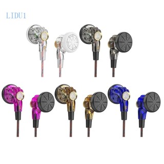 Lidu1 หูฟังอินเอียร์ แฮนด์ฟรี พร้อมไมโครโฟน QKZ-MDR