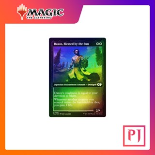 [MTG] Daxos, Blessed by the Sun (Showcase) [MUL] [WHITE] [RARE] [FOIL] [ENG] (การ์ดเมจิค / Magic the Gathering)