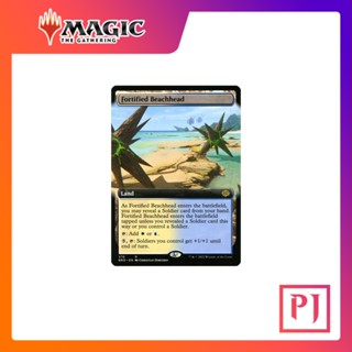 [MTG] Fortified Beachhead (Extended Art) [BRO] [LAND] [RARE] [NORMAL] [ENG] (การ์ดเมจิค / Magic the Gathering)