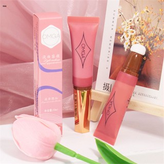 Omga Liquid Blush ปากกาแต่งหน้าอเนกประสงค์ Mist-like แต่งหน้าติดทนนานธรรมชาติสามมิติ Blush Eye Shadow ลิปสติก nuuo