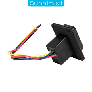 [Sunnimix1] สวิตช์กันโคลง สีดํา แบบเปลี่ยน สําหรับรถพ่วง 12V 24V RV