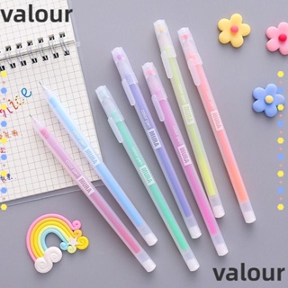 Valour ปากกาเจล 12 สี / ชุด เครื่องเขียน สร้างสรรค์ เครื่องมือการเขียน นักเรียน ปากกาลงนาม วาดภาพ
