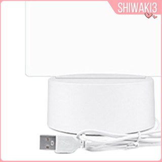 [Shiwaki3] บอร์ดโน้ตอะคริลิคใส พร้อมไฟ LED เขียนซ้ําได้ สําหรับเด็ก