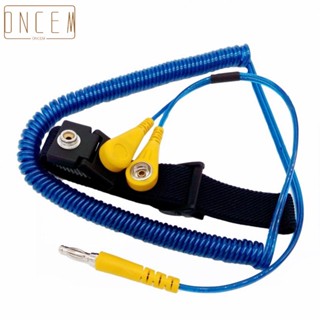 【ONCEMOREAGAIN】Nylon+Fiber+Conductive White Yarn Bracelet for Effective Electrostatic Discharge