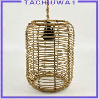 [Tachiuwa1] จี้โคมไฟหวายเทียม DIY สําหรับห้องครัว ฟาร์มเฮาส์