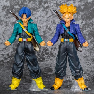 โมเดลฟิกเกอร์ Dragon Ball Series Future Warrior Trunks Super Saiyan สําหรับตกแต่ง KSXU