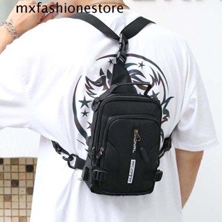 Mxfashione กระเป๋าเป้สะพายหลัง ขนาดเล็ก สไตล์เกาหลี อเนกประสงค์ พอร์ตชาร์จ USB สําหรับผู้ชาย