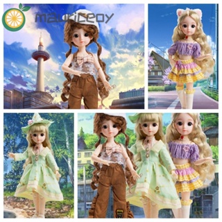 Mauriceoya ตุ๊กตา bjd 30 ซม. ข้อต่อถอดได้ ข้อต่อถอดได้ 30 ซม. น่ารัก 1/6 bjd ของเล่นสําหรับเด็ก