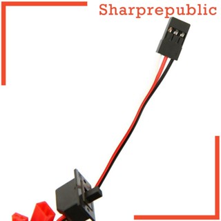 [Sharprepublic] อุปกรณ์ควบคุมความเร็ว 30A ESC ในตัว 5.7V BEC สําหรับรถบังคับ เรือบังคับ 1/10