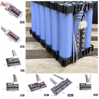 Nedfs บอร์ดสมดุลอีควอไลเซอร์ ตัวเก็บประจุ โพลิเมอร์ พร้อมสายเคเบิล 1.5A Li-ion Lifepo4 LTO สําหรับ BMS 3-21S