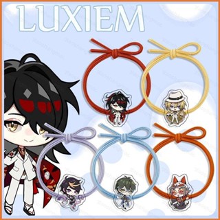 Yt3 ยางรัดผมแฟชั่น ลายการ์ตูนอนิเมะ NIJISANJI Vox Mysta Shu Ike Luca TY3