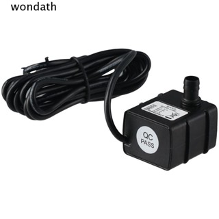 Wonda อะแดปเตอร์ปั๊มน้ํา ขนาดเล็ก 12V เสียงเงียบ สีดํา สําหรับตู้ปลา