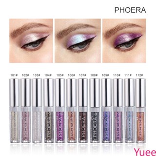 Phoera Liquid Eyeshadow Glitter Eye Shadow ปากกา yuee