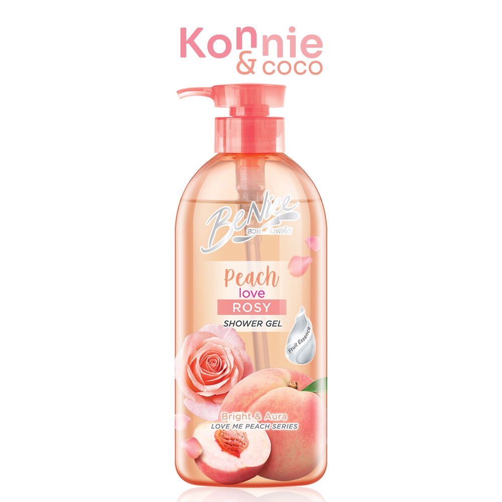 BeNice Love Me Peach Shower Gel 450ml.