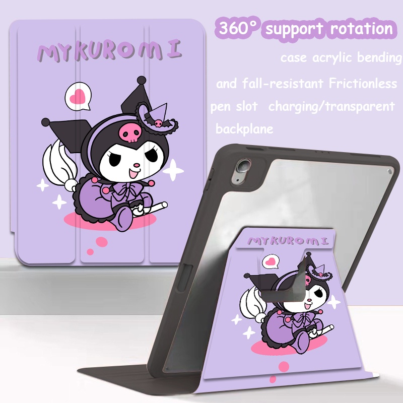 【ส่งจากไทย】360°rotation เคสไอแพด Gen 10 /9/8/710.2 air1/2 gen5/6 9.7 air3 10.5 air4/5 10.9 pro 112020/2021พร้อมช่องเสียบ