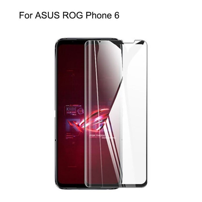 กระจกนิรภัยแบบเต ็ มฝาครอบ Asus ROG Phone 6/ROG Phone 6 Pro