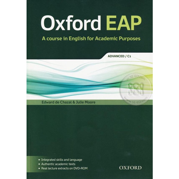 Se-ed (ซีเอ็ด) : หนังสือ English for Academic Purposes C1 : Student's Book +DVD (P)