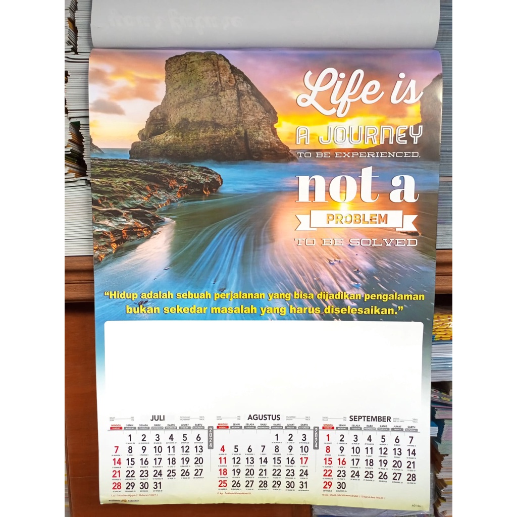 WALL CALENDAR QUARTERLY WALL CALENDAR YEAR 2026 MOTIVATION