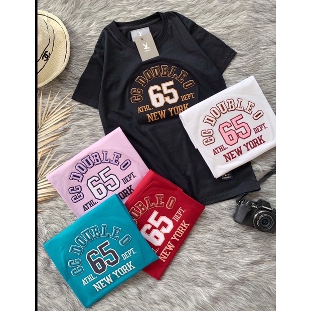 New เสื้อยืดแขนสั้น งานปักนูน-งานป้าย Cotton 100% (SMLXL) No.70