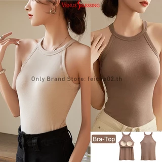2 in 1 เสื้อสายเดี่ยว แขนสั้น สไตล์ใหม่ สําหรับผู้หญิง 2023